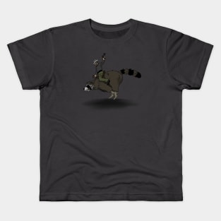 Raccoon Rodeo Kids T-Shirt